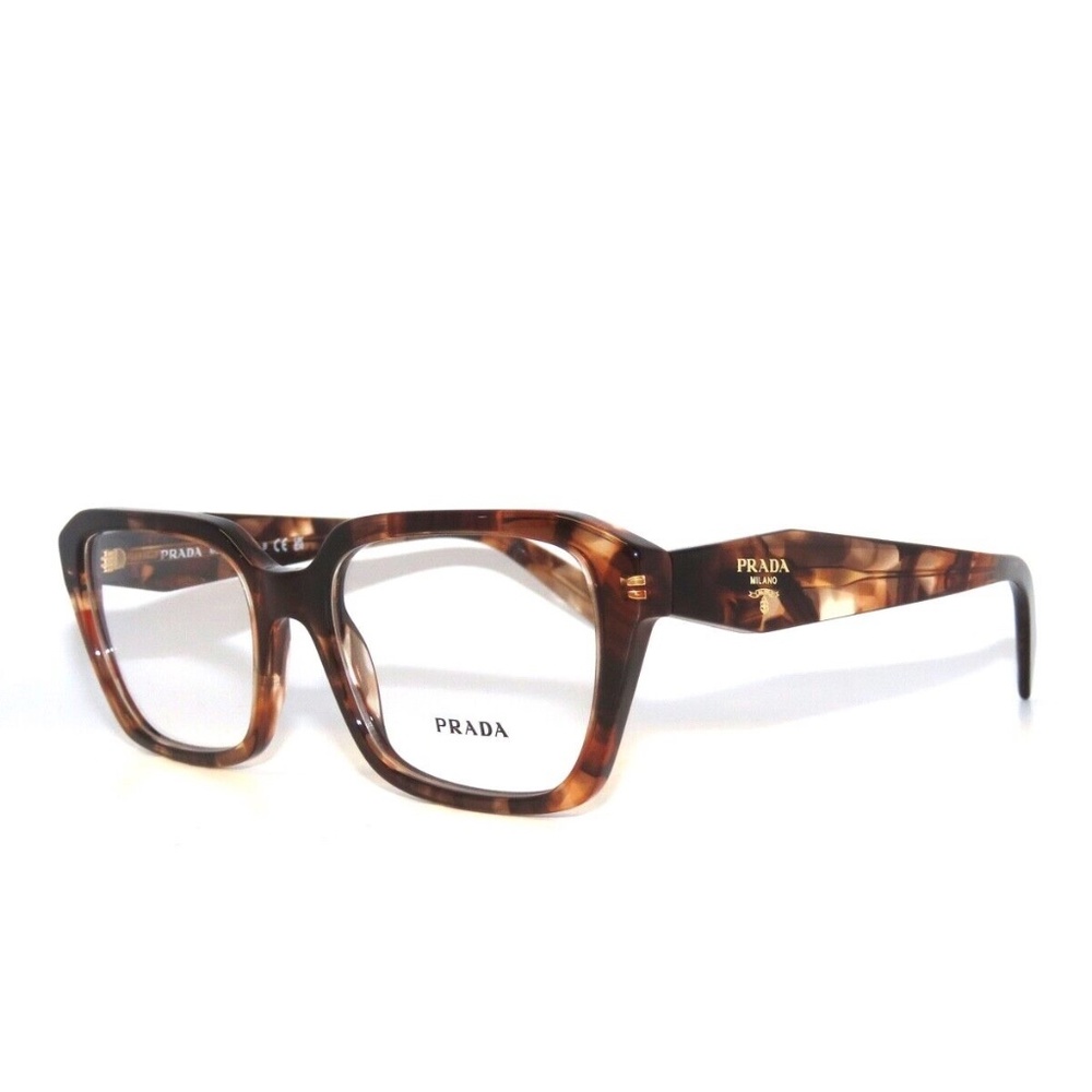 Prada 14ZV 14 07R-1O1 54 Havana Eyeglasses PR14ZV